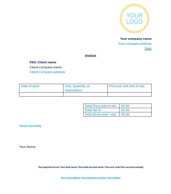 Invoice Template